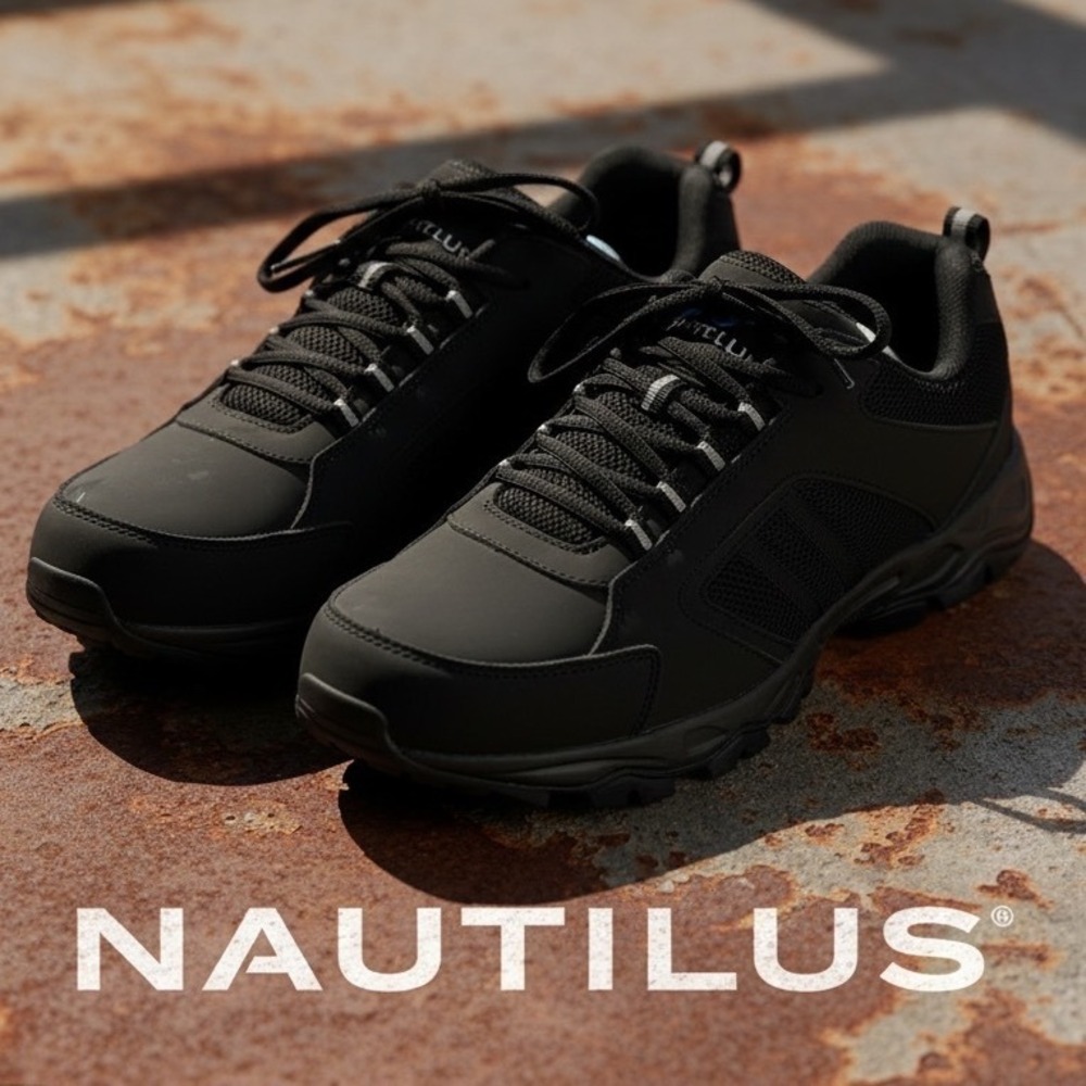 Nautilus N2102 Guard Sport Mens Black Safety Toe Work Shoes ASTM EH SR Size 13